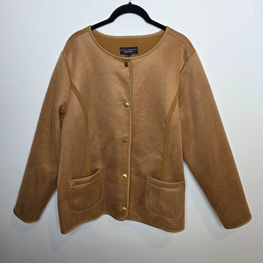 Susan Graver Jacket Womens Large